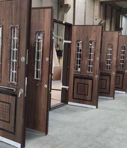 ประตูหน้าเหล็กดีไซน์ทันสมัยคุณภาพสูงจากตุรกีพื้นผิวสำเร็จรูป - Product Image 3