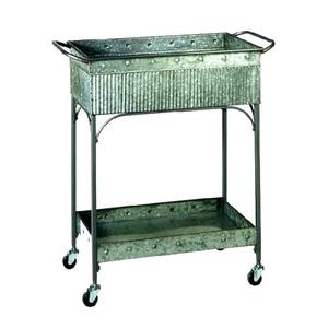 Chariot de rangement multifonction en métal, chariot pliable en fer, boîte de transport, chariot utilitaire pour restaurant et hôtel - Product Image 2