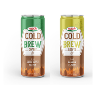 Café froid Nawon 8,45 FL OZ saveur pomme verte et mangue, boisson caféinée