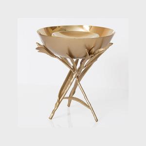 Bakhoor indien religieux en aluminium couleur or et brûleur d'encens avec brûleur de Oud de qualité de luxe pour accessoires de décoration intérieure - Product Image 1