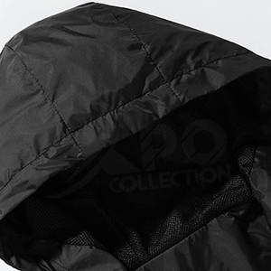 Veste coupe-vent d'hiver solide et décontractée pour hommes imperméable et respirant toile tissu col montant activités de plein air vente en gros nouveau - Product Image 3