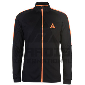 Ropa deportiva de diferentes colores, chándal con estampado de logotipo personalizado para hombre, venta al por mayor, chándal de manga larga con cremallera de poliéster 100% para mí - Product Image 2