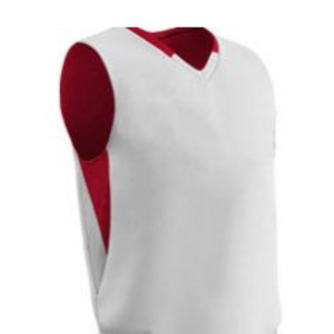 Uniforme de basket-ball réversible personnalisé pour hommes avec maillots et shorts de poche respirants - Product Image 2