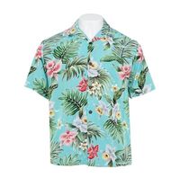 Sophistiqué # Chemises Hawaïennes à Manches Courtes pour Hommes Grande Taille, Respirantes et Infroissables, Motif Palmiers – Meilleures Ventes Été