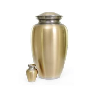 Urna de cremación de aluminio de estilo americano rosa para adultos para funerales de mujeres-de Brassworld India - Product Image 5