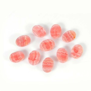 พลอยโรโดโครไซต์ธรรมชาติทรงไข่หลังเบี้ยขนาด8X6มม. พลอยทรงหลวม18.20กะรัตสำหรับทำเครื่องประดับ - Product Image 5