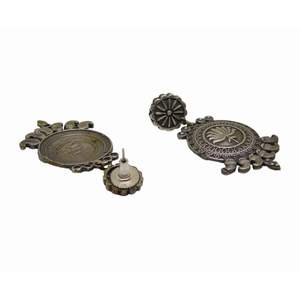 treanding handmade silver look alike hoop earings - Product Image 3