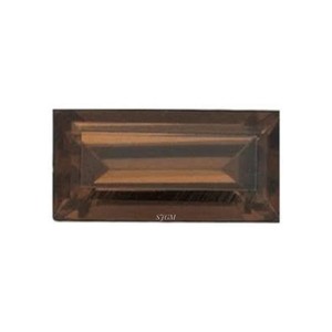 2.50X5mm ควอตซ์แบบสโมควอตซ์ธรรมชาติแบบตัดเป็นชิ้นอัญมณีแบบหลวมหลายเหลี่ยมคุณภาพสูง | ควอตซ์แบบควัน - Product Image 1