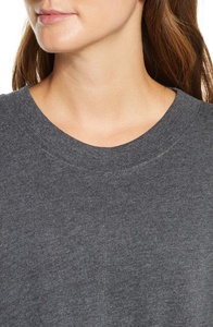 Sudadera con capucha de manga larga para mujer, jersey liso de algodón en blanco, Conjunto personalizado de gran tamaño, venta al por mayor - Product Image 2