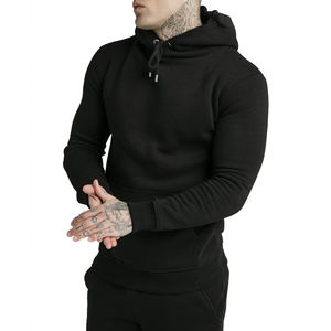 Chándal deportivo con diseño personalizado para hombre, chándal masculino de tela suave de secado rápido con capucha para correr y entrenamiento - Product Image 1