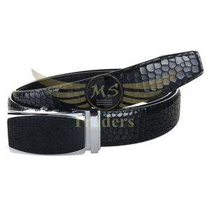 Nouvelle arrivée femmes produit de qualité supérieure femmes ceinture en cuir motif Crocodile vente en gros boucle automatique femmes ceinture en cuir véritable - Product Image 4