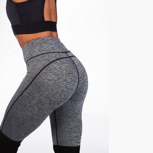 Tenue de danse fitness pour filles, bicolore, brillante, extensible dans quatre directions, antibactérienne, écologique, séchage rapide, haute qualité, plusieurs couleurs 2026 - Product Image 2