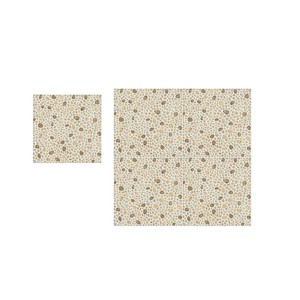 Precio más bajo Diseño de hojas simple y elegante Azulejo esmaltado de piso de cerámica 400x400mm - Product Image 2