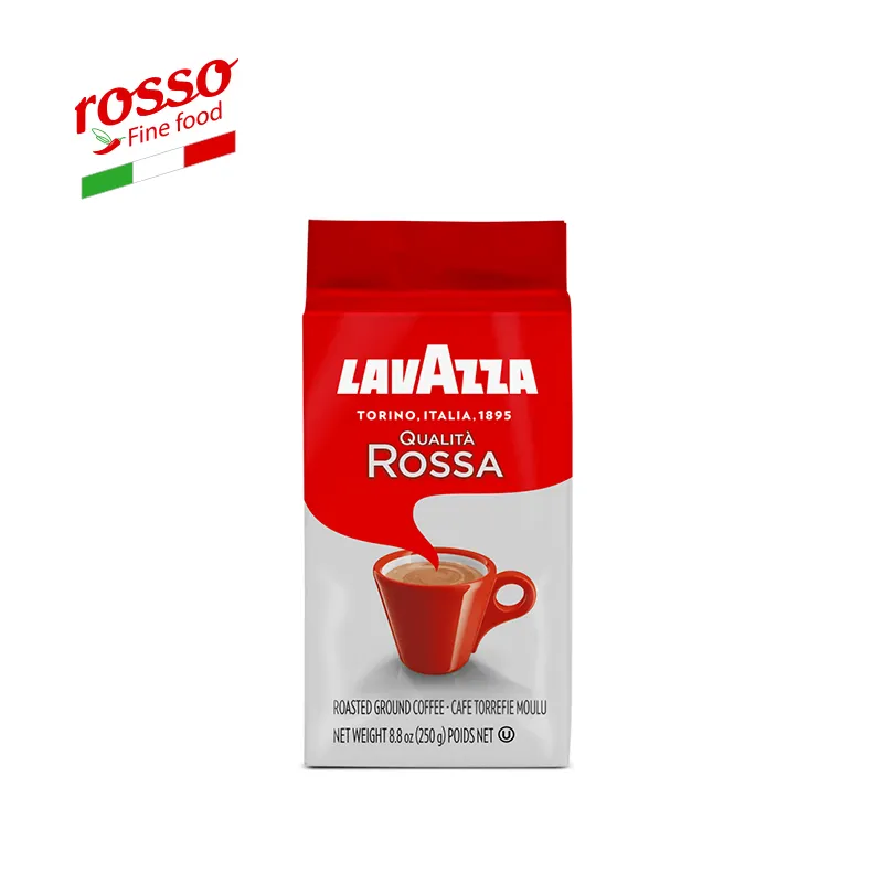 Caffè tostato Qualita Rossa 250 G - Made in Italy