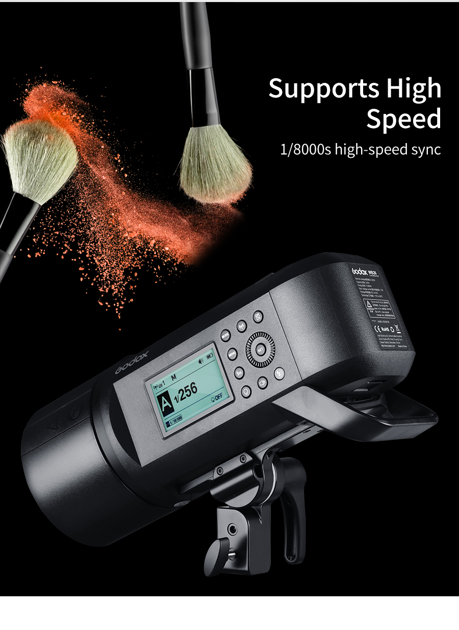 Godox AD600 Pro WITSTRO All-in-One Outdoor Flash AD600Pro Li-on Battery TTL HSS with Built-in 2.4G Wireless X System
