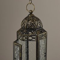 Lanternes de verre et en métal suspendue, faite à la main, nouvelle collection, de bonne qualité