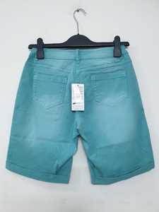 Coupe régulière taille moyenne Denim Bermuda Shorts femmes décontracté respirant imperméable été 100% coton fermeture éclair mouche poches - Product Image 4