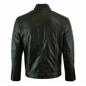 Leather Jacket Men's & Women's High Quality Customized Design Customize Logo in High Quality - Product Image 5