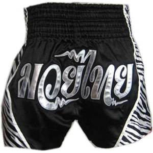Pantalones Cortos de Muay Thai Hechos a Medida, de Alta Calidad, de Satén, para Artes Marciales y Kickboxing - Product Image 1