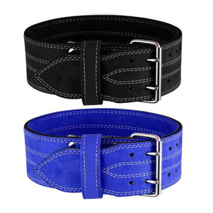 Cinturón de Levantamiento de Pesas GAF con Refuerzo de Acero, Cinturón de Fitness de Cuero Personalizado Ajustable para Hombres y Mujeres - Product Image 1