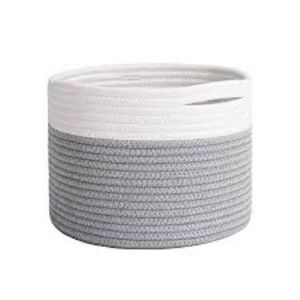 100 % Cotton Rope Bin Organizer For Laundry Little Nursery Storage Baskets With Handles At Best Wholesale Price In India Delhi