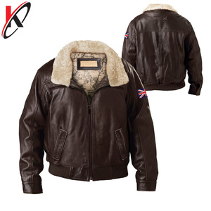 Veste d'hiver en cuir pour homme 2025, imperméable, coupe-vent, poches, manches longues, manteau chaud - Product Image 2