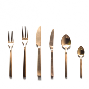 Ensemble de couverts De Luxe Argent Couverts Dîner Déjeuner Cuillères Fourchette Couteau Ensemble de Couverts En Acier Inoxydable De haute Qualité - Product Image 6