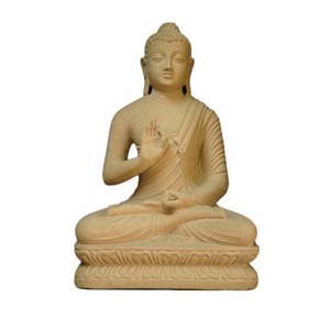 Grès Bouddha Statue de Dieu - Product Image 1