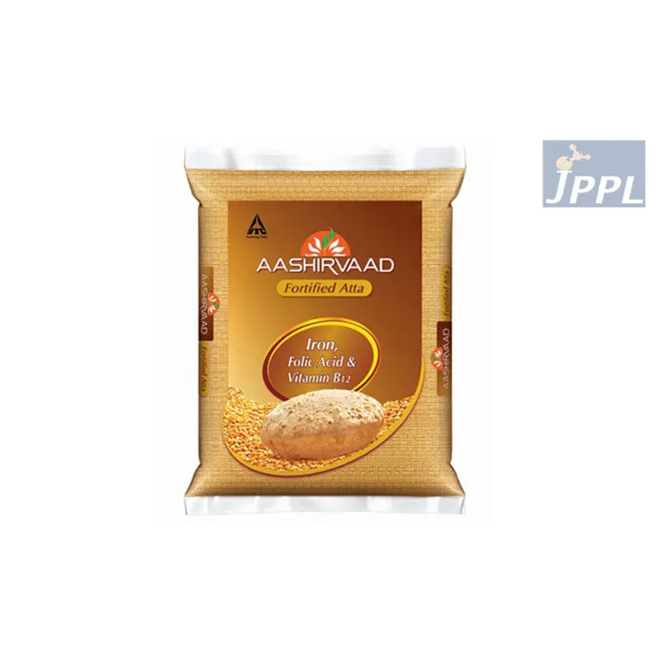 100% imballaggio per Snack termosaldato stampato personalizzato sacchetti per imballaggio Popcorn sigillati sul retro sacchetti per Snack dall'india