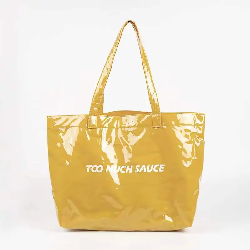 plastic extra large canvas tote bag wholesale canvas pvc travel bag shopping bag canvas tote handbag casual