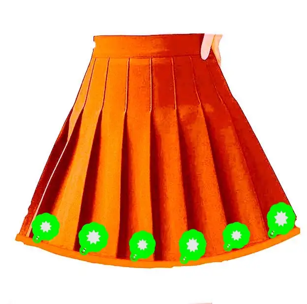 Women Adult fashionable summer collection cotton knitted single jersey women designer skirt DaisyApparel in India