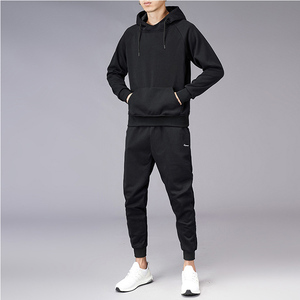 Unisex Heavy Cotton Fleece Hoodie <b>Jogger</b> Sweat Pants Set Custom Logo <b>Oversized</b> Multi-Color Sweatshirt Winter Tracksuit - Product Image 2
