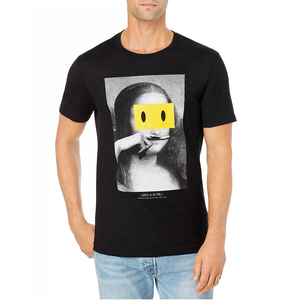 Customized graphic print Design Men Wear black T.Shirts For Men Summer Collection pure organic cotton fabric - Product Image 2