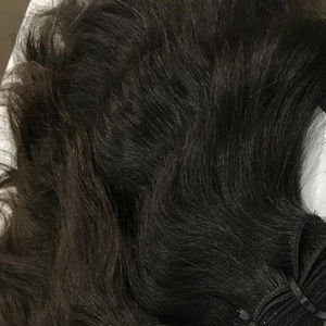 Qualité supérieure Temple Cheveux Naturels Non Traités Double Wefted Extension de Cheveux Humains Bundles Extensions de Vague Bouclée de Qualité Supérieure - Product Image 1