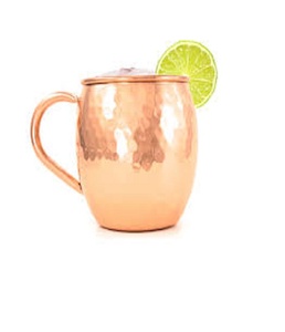 Best quality stylish Pure Copper Copper Handmade Mug for Chilled Beverage best for home and party - Product Image 4