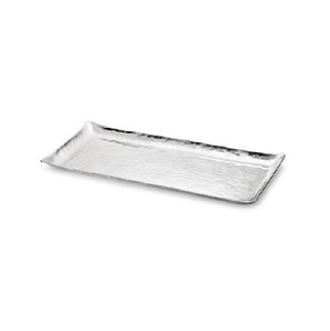 Bandeja de metal redonda galvanizada para el hogar y vajilla de hotel Diseño decorativo Tamaño personalizado para servir alimentos - Product Image 1