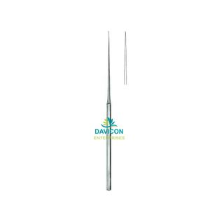 Professionnel de haute qualité ENT chirurgical en acier inoxydable SHAMBAUGH Micro oreilles crochets 15cm/6 "0.3mm 25 degrés par DAVICON ENTERPRISES - Product Image 1