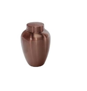 เตาเผาทองแดงขัดเงาทำด้วยมือมีฝาปิดทำจากโกศทองแดงขนาดตามสั่ง - Product Image 6