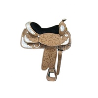 Ensemble de selle anglaise d'équitation.