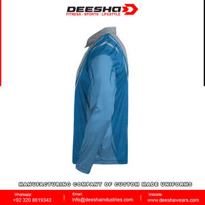 เสื้อตกปลาแขนยาว UP50 Plus Size ระบายอากาศ กันลม ต้านเชื้อแบคทีเรีย แห้งเร็ว กันน้ำ ปรับแต่งได้ 100% ขายส่ง - Product Image 4