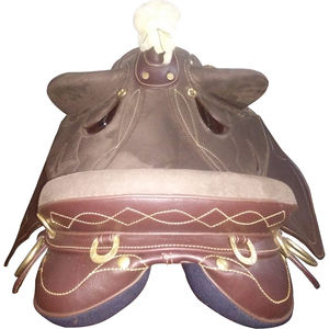 VENDRE SYNTHETIQUE Australian Stock Selle avec Kit Équitation Selle Marron IN;dollar 55 tailles 14 15 16 17 18 - Product Image 3