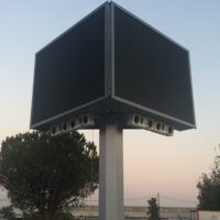 Pantalla LED de Aluminio a Todo Color PARYA de 10 mm de Distancia entre Píxeles, Pantalla de Publicidad en Video para Exteriores, Señalización Digital