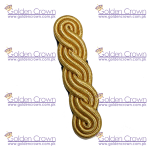 Hombreras uniformes | Hombreras de cordón dorado uniforme | Hombreras ceremoniales - Product Image 5