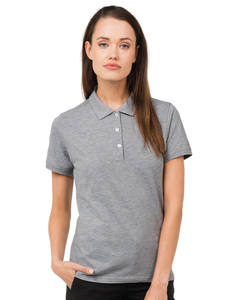 Polo de bonne qualité pour femmes, classique, coupe en maille, personnalisé, imprimé, pour l'été, décontracté, pour affaires, OEM - Product Image 2