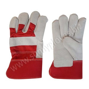 Guante de trabajo de soldadura de cuero, barato, gran oferta - Product Image 2