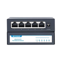 Harga Terbaik Produsen 5 9 100M Gigabit Port Malta Vlan Support Unmanaged Poe Switch untuk Hikvision Cctv