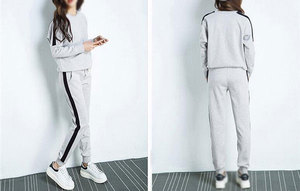 Hot <b>Sales</b> Women Clothing Set 2021 Women <b>Spring</b> Autumn 2 Piece Set Women Tracksuits Hoodies + Pants Casual Sporting Suits - Product Image 3