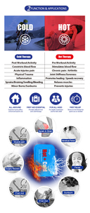 큰 크기 건강 관리 냉각 압착기 치료 액체 젤 근육, 고통, 긴장, 염좌를 위한 뜨거운 찬 팩 - Product Image 5
