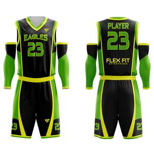 Fabricant professionnel Tissu respirant et confortable Ensembles d'uniformes de basket-ball pour hommes Uniforme de basket-ball de taille personnalisée - Product Image 4