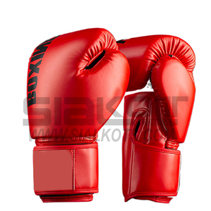 <b>top</b> quality leather boxing gloves - Product Image 1